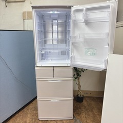 I486 🌈 ジモティー限定価格！ どっちもドア！ SHARP 冷蔵庫 (412L) プラズマクラスター搭載！ ⭐動作確認済 ⭐クリーニング済の画像