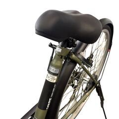 イオンバイク ROUTE 自転車 ウェルビー ルートシティ 27インチ マットカーキー 中古の画像