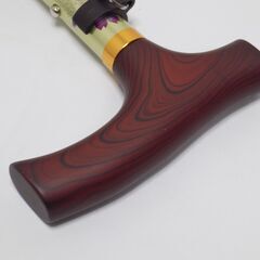 【ほぼ未使用品】TacaoFテイコブ　折畳ステッキ　折畳杖　長さ725mm～825mm　【非対面取引です】　　の画像