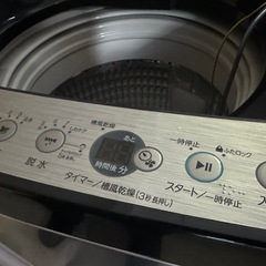 使用半年 Haier 2025年製 ハイアール 洗濯機 JW-XP2CD55Fの画像