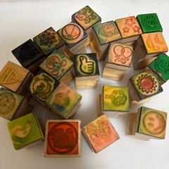 【お譲り先決定】レトロスタンプセットの画像