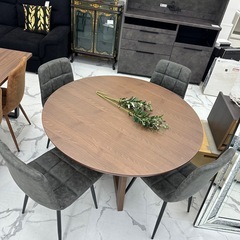 天然木ダイニングテーブル単品✨展示品特価‼️一点限り！の画像