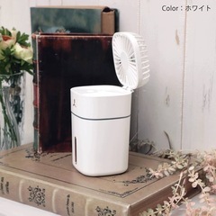 【美品】年中使える！加湿器&扇風機　エアファンミストの画像
