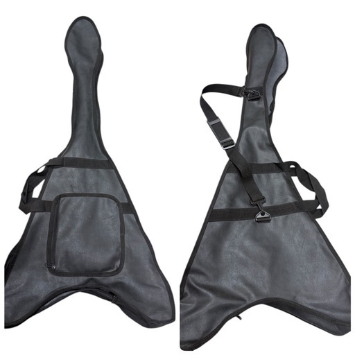 JUNO FV フライングV エレキギター ブラックKORINA コリーナタイプ