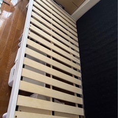 セミダブル ベットフレーム マットレスの画像