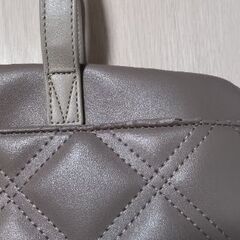 ★12/20処分★【ITS’DEMO（イッツデモ）】PCバッグ / パソコンバッグ /ベージュ / キルティングの画像