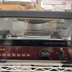 オーブントースター　2023年製 温度調節可【E1218IL】