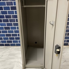 ロッカー 2段 鍵付きの画像