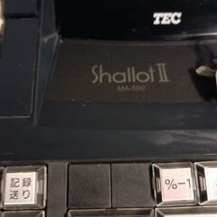 (中古)東芝 TEC Shallot II MA-500 電子レジスターの画像