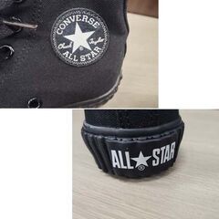 未使用保管品 コンバース 22.5cm ハイカットスニーカー  1SD216 スニーカー 靴 シューズ CREEPERSOLE  クリーパーソール CONVERSE 苫小牧西店の画像