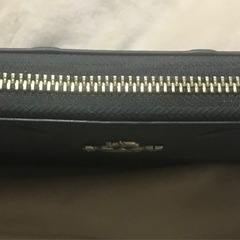 coach  黒　長財布の画像