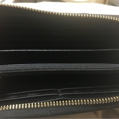 coach  黒　長財布の画像