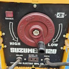受付終了商談中！ 200V 100V アーク 溶接機 SUZUKID スズメルト120  動作済確認。の画像