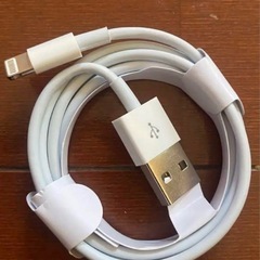 【新品】USBライトニングケーブル　1メートル　２本の画像