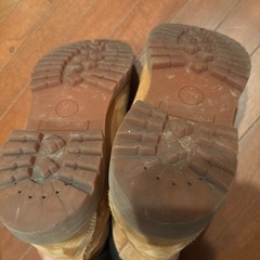 Timberland ブラウン ワークブーツ82\1の画像