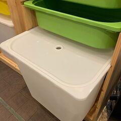 IKEA TROFAST トロファスト コンビネーション収納棚 グリーンの画像