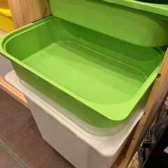 IKEA TROFAST トロファスト コンビネーション収納棚 グリーンの画像