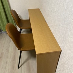 【募集中】カウンターテーブル＆チェア譲りしますの画像