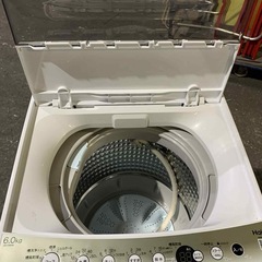 洗濯機(HAIER 2022年製　6kg)の画像