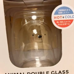 アニマルダブルグラス（イヌ）新品の画像