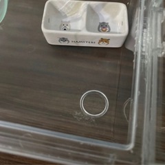 【ハムスター飼育ケース】GEX グラスハーモニー360プラス ＆ マルカン ダブル食器 2個セットの画像