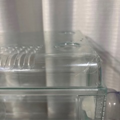 【ハムスター飼育ケース】GEX グラスハーモニー360プラス ＆ マルカン ダブル食器 2個セットの画像