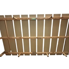 ニトリ　ベッドフレーム　セミダブルの画像