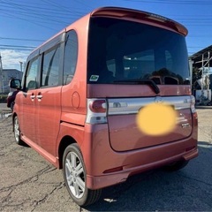 H21年式 ダイハツ DAIHATSU タントカスタム L375S ターボ 4WD 車検付きの画像