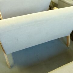 T-063 リサイクル品 布製 2人用ソファー W1140mm SH400mmの画像