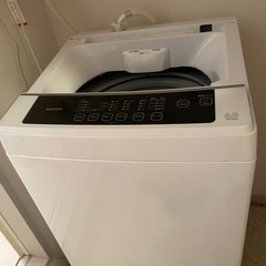 【破損あり】アイリスオーヤマ　洗濯機　の画像