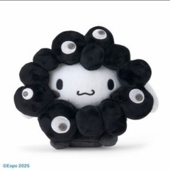 EXPO2025 ミャクミャク なりきりぬいぐるみM シナモロール（ブラック） の画像