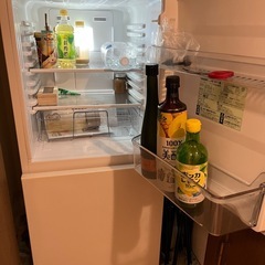 2ドア冷蔵庫（美品）の画像