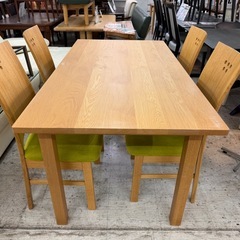 【愛品館 江戸川店 】ダイニングテーブル5点セット MRUKEI...