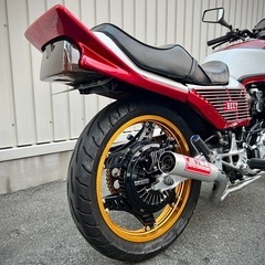 CBX400F NC07 検R9.6 アルマイトホイール ワルツ機械の画像