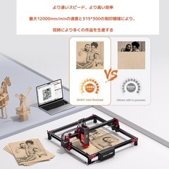 【新品未使用】algolaser 10W レーザー彫刻機 300× 315 の画像