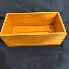 【無印良品】木製ティッシュケースの画像