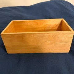 【無印良品】木製ティッシュケースの画像