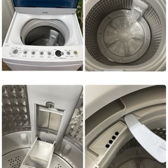 R501 ☀️ Haier 洗濯機 （4.5㎏）22年製 JW-C45D ⭐ 動作確認済 ⭐ クリーニング済の画像