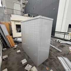 イナバ物置 mjx177 スチール物置の画像