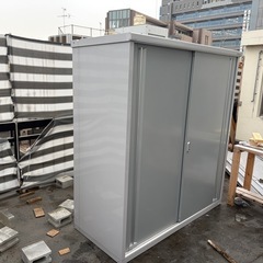 イナバ物置 mjx177 スチール物置の画像