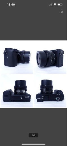 SONY α6400 ミラーレス一眼　カメラ　レンズキット