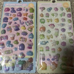 決まりました！！　［海外製］ボンボンドロップシール4枚の画像