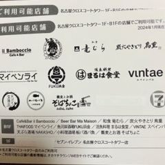 名古屋 ✨️ナカマチラウンジ 商品券3000円分の画像