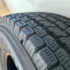 YOKOHAMA スタッドレスタイヤ 4本セット 185/80R14 ice GUARD ig91 21年製 残溝7.4〜8.5mm ヨコハマ アイスガード 14インチ  ボンゴ バネット タウンエース などの画像