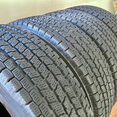 YOKOHAMA スタッドレスタイヤ 4本セット 185/80R14 ice GUARD ig91 21年製 残溝7.4〜8.5mm ヨコハマ アイスガード 14インチ  ボンゴ バネット タウンエース などの画像