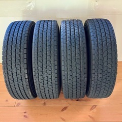 YOKOHAMA スタッドレスタイヤ 4本セット 185/80R14 ice GUARD ig91 21年製 残溝7.4〜8.5mm ヨコハマ アイスガード 14インチ  ボンゴ バネット タウンエース などの画像