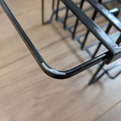 【山崎実業 tower】 伸縮水切りワイヤーバスケット 中古の画像