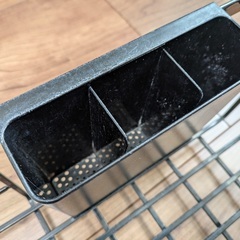 【山崎実業 tower】 伸縮水切りワイヤーバスケット 中古の画像