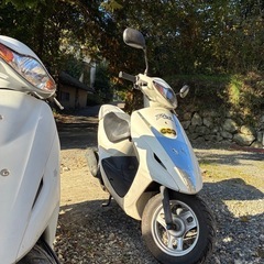 HONDA スマートディオ2台セット  AF56 原付 バイク 不動 レストアベースの画像