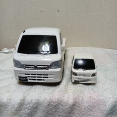 ハイゼットトラック　特大フリクションカー＆ミニプルバックカーの画像